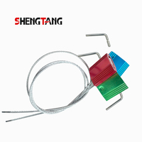 Sceau de sécurité haute sécurité ISO 17712, câble de serrage, fil de câble, sceau de conteneur