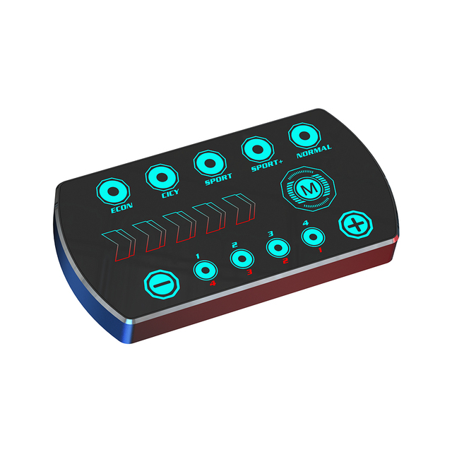 2025 New Throttle Response Controller F6 LED Display 10 Modes 9 Drive Smart Pedal Accelerator for Cars