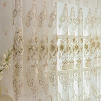 Ventes d'usine Beau rideau transparent bon marché
