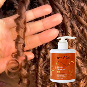 OEM Organic Hair Care Styling Volume Boost Detangle Curly Champú y Acondicionador para cabello negro seco y rizado - Product Image 3