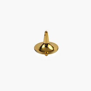 Juguete Antiestrés de Metal con Forma de Totem de Película, Giroscopio Plateado para Girar con la Mano, Pequeño Ciclón Giratorio para Dedos, Regalos para Niños - Product Image 3