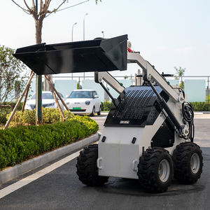 DPS-S360 Skid Steer Diesel Roda Kecil Mini Skid Steer <span class=keywords><strong>Loader</strong></span> dengan Forestry Mulcher Mini <span class=keywords><strong>Loader</strong></span> untuk Pertanian - Product Image 1