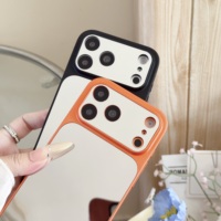 Coque de téléphone magnétique invisible effet miroir tendance pour iPhone 17 ProMax 16 15 14 13 Pro Max avec grande fenêtre et protection antichoc