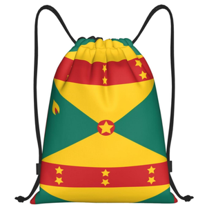 Bolsa Ligera con Cordón y Bandera de Granada, Mochila Patriótica con Cordón, Mochila Deportiva para Gimnasio, Baile, Senderismo y Viajes - Product Image 5