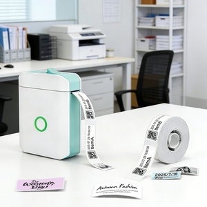 N15 Mini Portable Thermal <b>Printer</b> Inkless Printing Support Wireless -compatible <b>Label</b> Tag Home Office Labeling Stock - Product Image 1