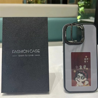 Nouvel Arrivage Étui de luxe pour iPhone 11 Pro Max 12 13 14 15 16 Plus Étui à encre pour écran NFC DIY au design unique
