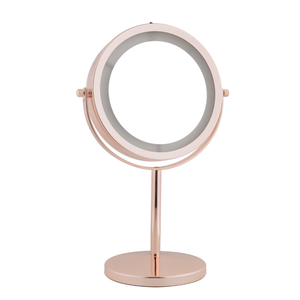 <strong>Double</strong> <strong>Sides</strong> Magnifying Round Metal Frame <strong>Beauty</strong> Light LED Cosmetic <strong>Mirror</strong> for Makeup - Product Image 6