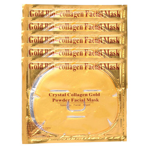 Mascarilla Facial de <span class=keywords><strong>Oro</strong></span> 24K Antienvejecimiento y Reafirmante de la Piel Mascarilla Facial de Colágeno - Product Image 4