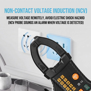 Pinza Amperimétrica Digital SK-3288A para Voltaje y Corriente CA/CC 600V 60A con Rango Automático, Multímetro CAT III 600V - Product Image 2