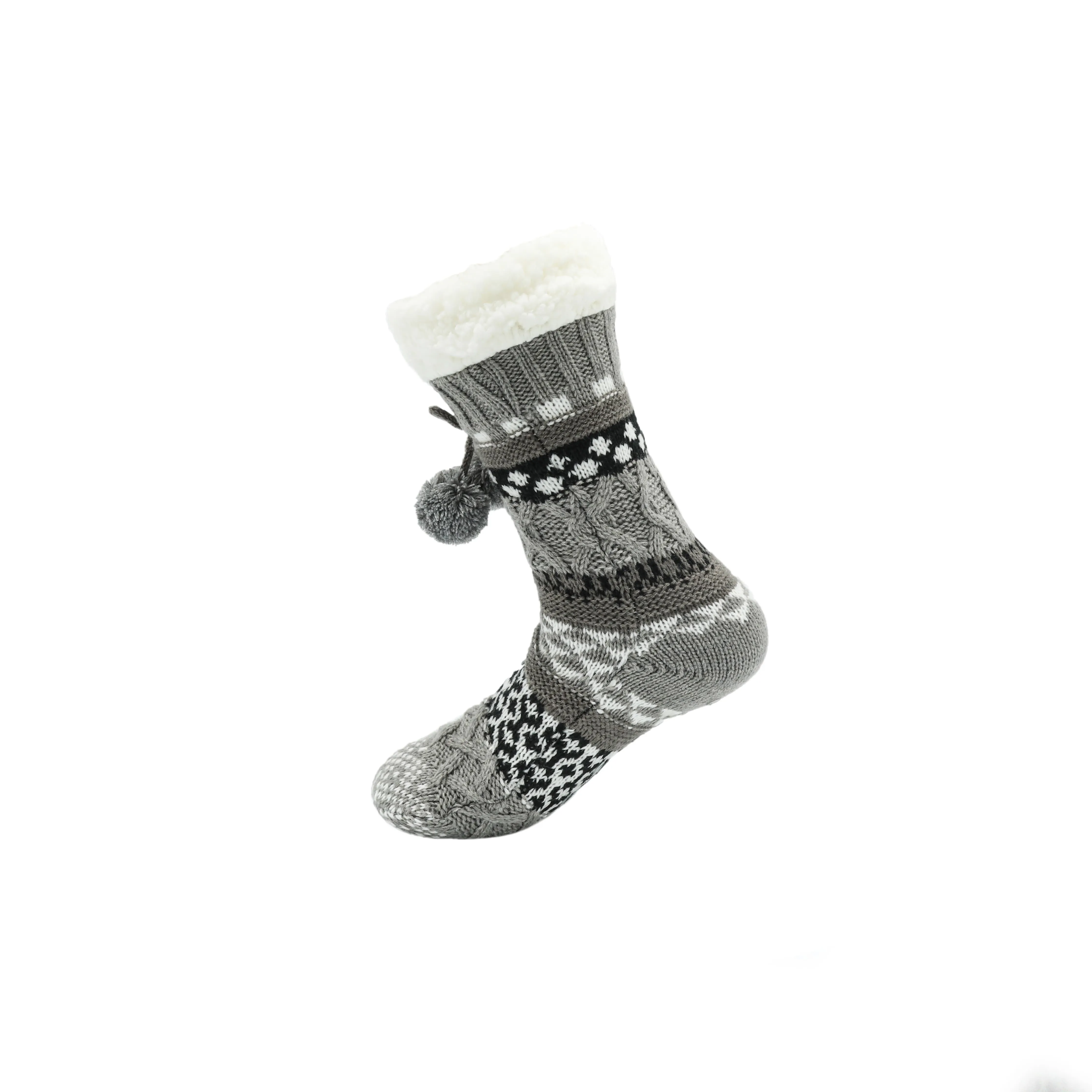 Kaus kaki serat mikro tebal wanita musim gugur musim dingin daftar baru Tiongkok 2023 kaus kaki Fuzzy nyaman untuk wanita