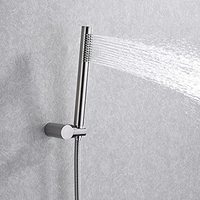 Pommeau de Douche de Haute Qualité et Douchette à Main en Laiton, Système de Robinetterie de Douche, Corps de Robinet et Décoration Intérieure