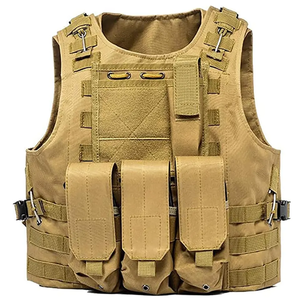 Duurzame Multifunctionele Gevechts Outdoor Tactische Trainingsvest Plaatdrager Met Mag Pouch - Product Image 1