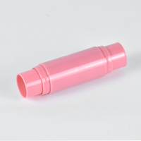 Flacon vide multifonctionnel à double compartiment en plastique pour baume à lèvres et fond de teint en stick, pour l'emballage de produits de soin personnel