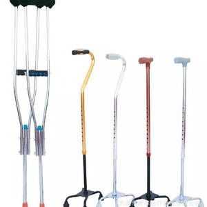 Aluminum Alloy <b>Walking</b> <b>Stick</b> Height Adjustable For Elderly Support Aid - Product Image 1