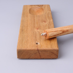 Wood <b>Pipe</b> <b>Stand</b> Tobacco <b>Pipe</b> Display Solid Wood Bent Type Long Handle Smoking <b>Pipe</b> Holder For Reading <b>Pipes</b> - Product Image 3