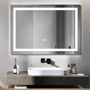 Zhongshan Factory Direct Contemporary <b>Wall</b> Mounted Square Smart <b>Mirror</b> LED Light Bathroom Square Led <b>Mirror</b> - Product Image 2