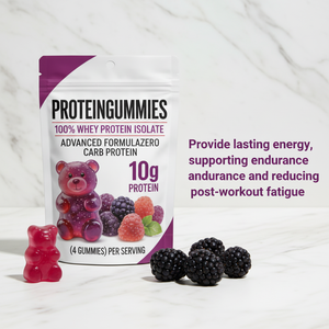 Bonbons gélifiés à la protéine de lactosérum naturelle biologique de qualité supérieure <span class=keywords><strong>pour</strong></span> la prise de masse musculaire et la croissance musculaire chez l'adulte - Emballage personnalisé et marque privée - Product Image 3