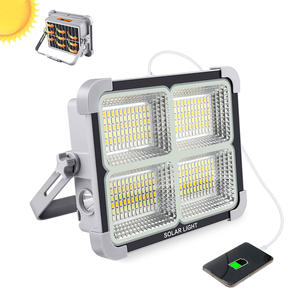 Projecteur Solaire LED d'Extérieur à Économie d'Énergie 5 Modes Stock Entrepôt Allemagne Lumière d'Urgence pour Randonnée Camping Pêche Jardin - Product Image 2