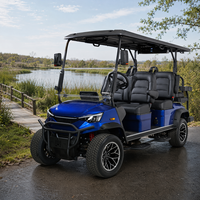 Meilleures ventes : Voiturette de golf électrique 6 places, buggy de golf, vente en gros avec stock suffisant, prix compétitif