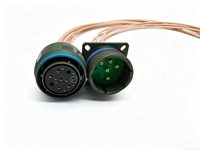 Câble coaxial en cuivre massif Kewei RG316 50 ohms blindé RF pour antenne, routeur sans fil, communication aérospatiale, instrument