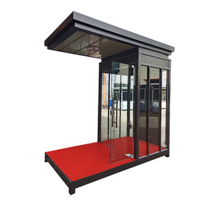 Cabina de Seguridad de Vidrio Templado de 3 mm a 10 mm de Alta Resistencia, Diseño Moderno para Entrada - Product Image 4