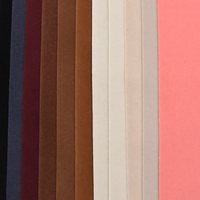 Tissu en cuir floqué double face 1,2 mm, similicuir, cuir pour chaussures CARNAZA CAMURCAO DAKAR pour chaussures d'Amérique du Sud