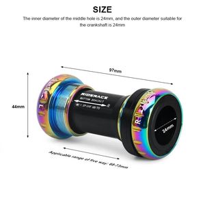 Rodamiento de bicicleta soporte inferior rodamiento sellado 24 22mm MTB bicicleta de <span class=keywords><strong>carretera</strong></span> BB 68/73 Hollowtech para bielas - Product Image 6