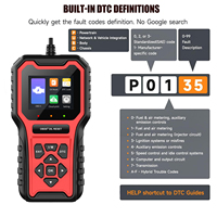 Escáner de Diagnóstico para Automóviles OBD2 con Pantalla a Color de 2.8 Pulgadas, 1 Año de Garantía para Leer/Borrar Códigos, Comprobar la Luz del Motor, Verificar la Preparación I/M, Búsqueda de Códigos DTC