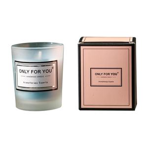 Sıcak satış özel doğal organik kokulu mum el yapımı soya balmumu mumlar kokulu lüks mumlar koku - Product Image 1