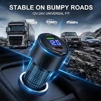 Pour le nouveau modèle privé 83W PD3.0 65W QC3.0 18W USB-A Type-C Chargeur de voiture à charge rapide en alliage d'aluminium SCP
