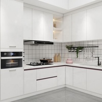 Nouveau modèle de meubles de cuisine en bois massif ensemble de petites armoires de cuisine