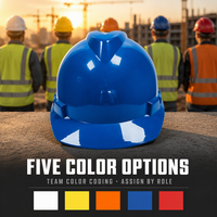 Casque de sécurité anti-poussière en HDPE personnalisable OEM pour la construction et le travail en usine