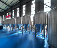 Réservoir de Fermentation de bière en acier inoxydable 304, 2000L 3000L