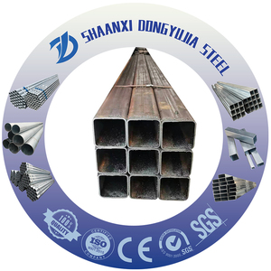 Ücretsiz örnek Q195 Q235 20 #45 # karbon siyah tüp karbon çelik kare boru Ms dikişsiz karbon siyah kare çelik boru