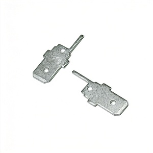 工厂加工服务 低价格 H62 黄铜接线片 Faston 端子 PCB 焊接片 OEM 现货供应 - Product Image 2