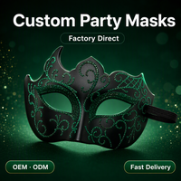 Masque de fête pour adulte en PVC intégral pour Halloween et le Poisson d'avril