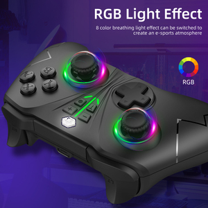 GAMINJA pengontrol Video Game ponsel PC nirkabel getaran ganda pengendali Joystick Game ponsel untuk PC Nintendo Switch - Product Image 4