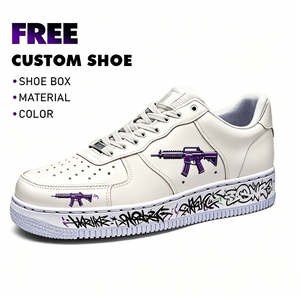 Chaussures de créateur pour hommes, nouvelles baskets blanches tendance, chaussures de course, de basketball, de marche, style décontracté pour hommes - Product Image 5
