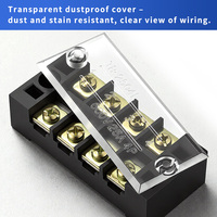Barrette de connexion à bornes à vis WBO série TB 600V pour panneau de commande électrique – Fabricant