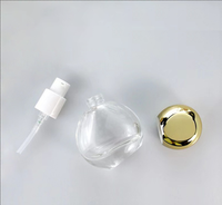 Nouveau Design Boule Couvercle Forme Spéciale Cosmétique Verre 30ml Transparent Personnalisé Bouteille Vide Huile Essentielle Liquide Fond de Teint Bouteille