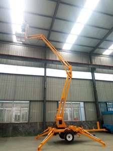 Kapasitas 230 Kg kerja tinggi udara bekerja Platform Cherry Picker Self-propeled gunting Lift listrik <span class=keywords><strong>Articulated</strong></span> Boom Lift - Product Image 3