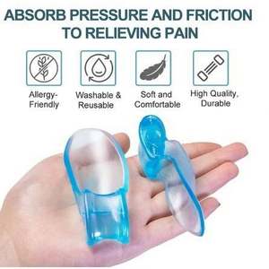 Séparateur <span class=keywords><strong>de</strong></span> couvre-orteils pour <span class=keywords><strong>orthèse</strong></span> SEBS élastique à usage quotidien pour le divertissement sportif Séparation des os du gros pied <span class=keywords><strong>Hallux</strong></span> <span class=keywords><strong>Valgus</strong></span> - Product Image 2