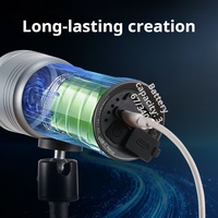 Lampe torche portable JIXIO à zoom 4 couleurs, lumière d'appoint 15W CRI96+ 3.6V pour la photographie