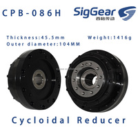 Caja de Engranajes Cicloidal de 104 mm para Articulación de Robot Humanoide, Motor de Reducción de Alta Precisión 49:1 con Soporte de Ingeniería OEM ODM, Acero IP65