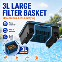 Robot nettoyeur de piscine solaire portable mural intelligent OEM 2026 avec logo personnalisé et filtration en 3 étapes