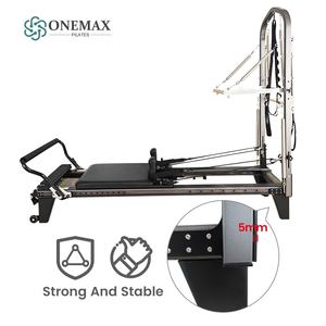 Reformer Pilates d'occasion ONEMAX avec tour à vendre, Reformer Pilates avec tour, exercices de demi-trapèze Pilates - Product Image 2