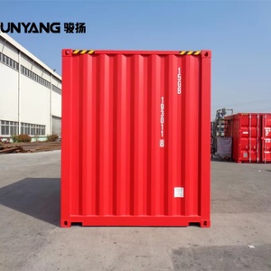 Conteneur de stockage portable pour marchandises sèches de 10 pieds, mini-conteneur d'expédition 10HC en acier Corten certifié CSC, marque JUNYANG - Product Image 3