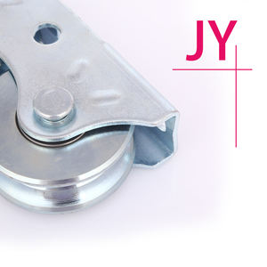 Support universel de porte de clôture, robuste, turquie, modèle personnalisé, Double roulements, deux roues coulissantes, roulement à roulettes avec rainure - Product Image 3