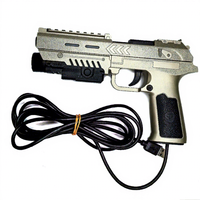 Pistolet USB de Jeu d'Arcade pour Machine de Tir, Capteur d'Ordinateur PC MAME avec Accessoires, Pousseur de Pièces en Promotion