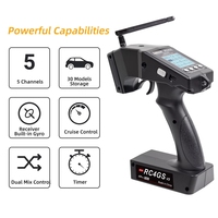 Radiolink Rc4gs V3 Plastique 400 mètres de portée Récepteur intégré avec gyroscope Émetteur de surface pour véhicules FPV, chars et robots à chenilles